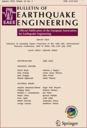 Effects of soil spatial variability on the seismic response of multi‑span simply‑supported highway bridges