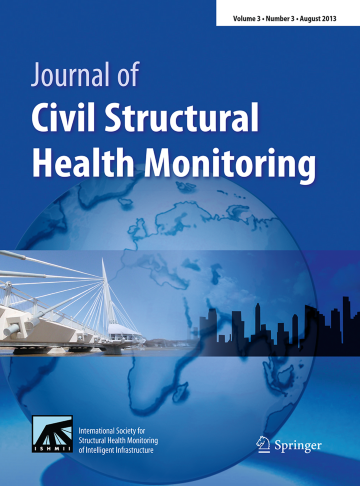 Evolution of modal parameters of composite wind turbine blades under short‑ and long‑term forced vibration tests